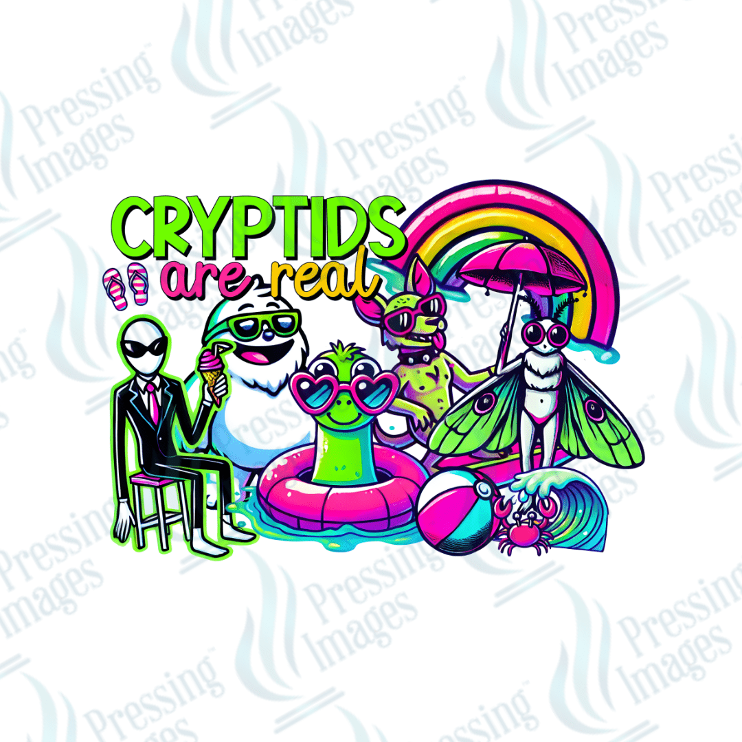 UVD 2398 Cryptids Are Real - Pressing Images