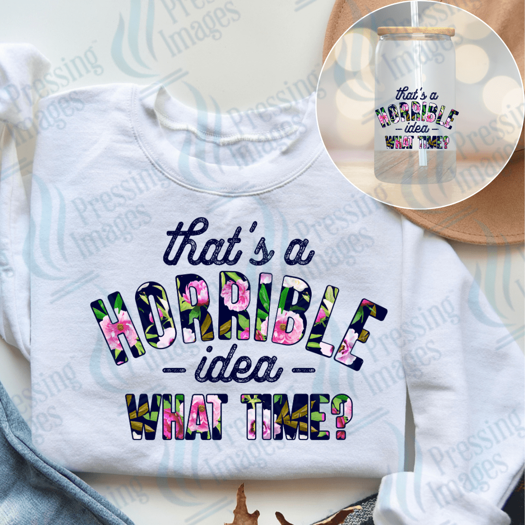 UVD 2410 That's A Horrible Idea What Time? - Pressing Images