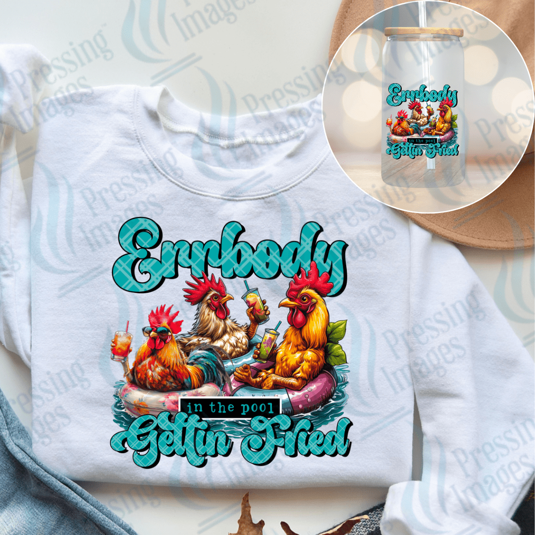 UVD 2412 Everybody in The Pool - Pressing Images