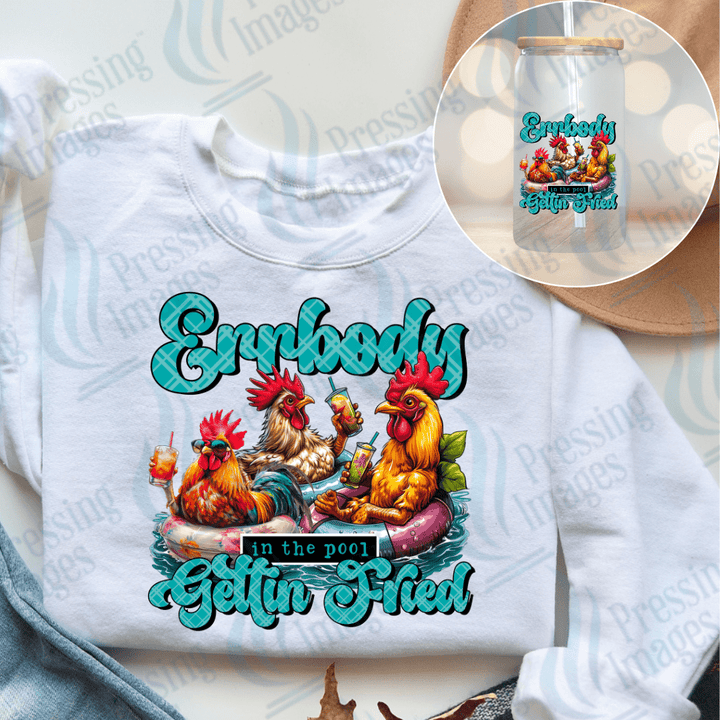 UVD 2412 Everybody in The Pool - Pressing Images