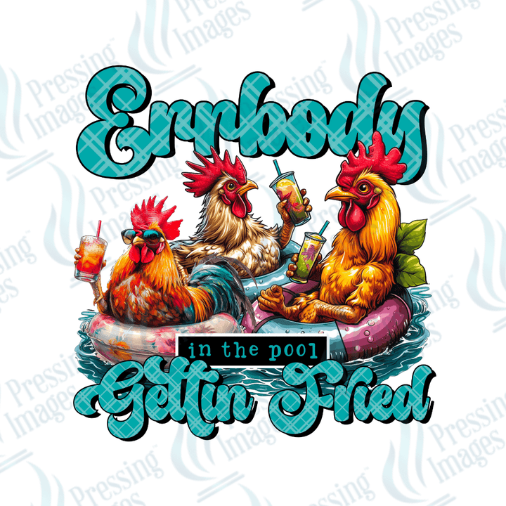 UVD 2412 Everybody in The Pool - Pressing Images