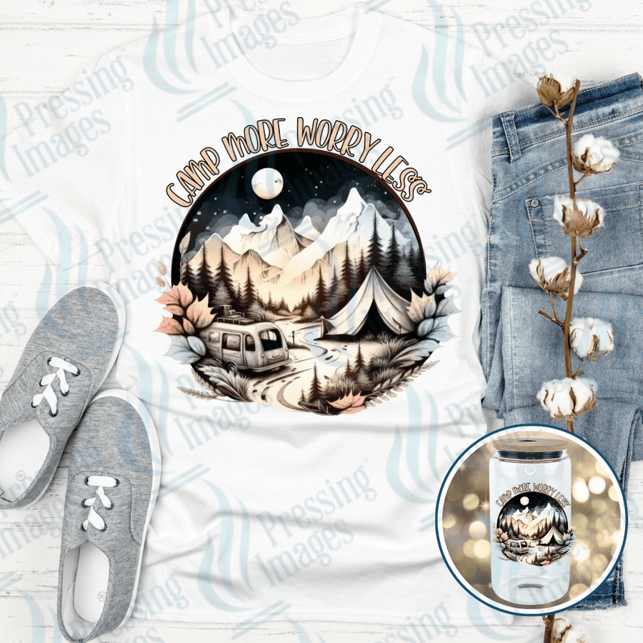 UVD 2417 Camp More Worry Less - Pressing Images