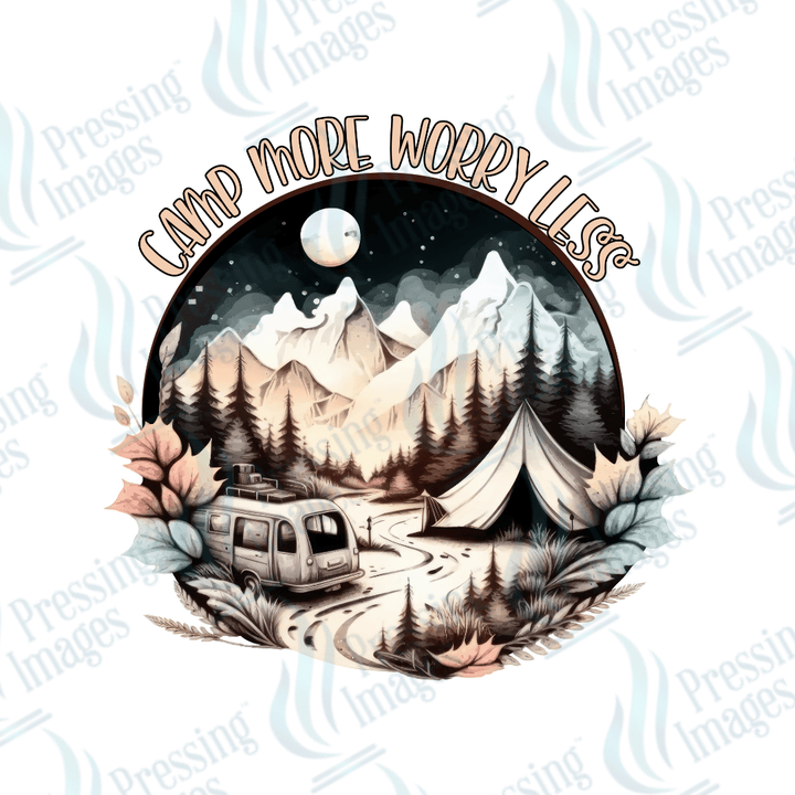 UVD 2417 Camp More Worry Less - Pressing Images