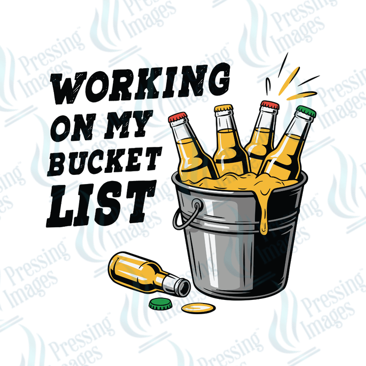 UVD 2422 Working On My Bucket List - Pressing Images