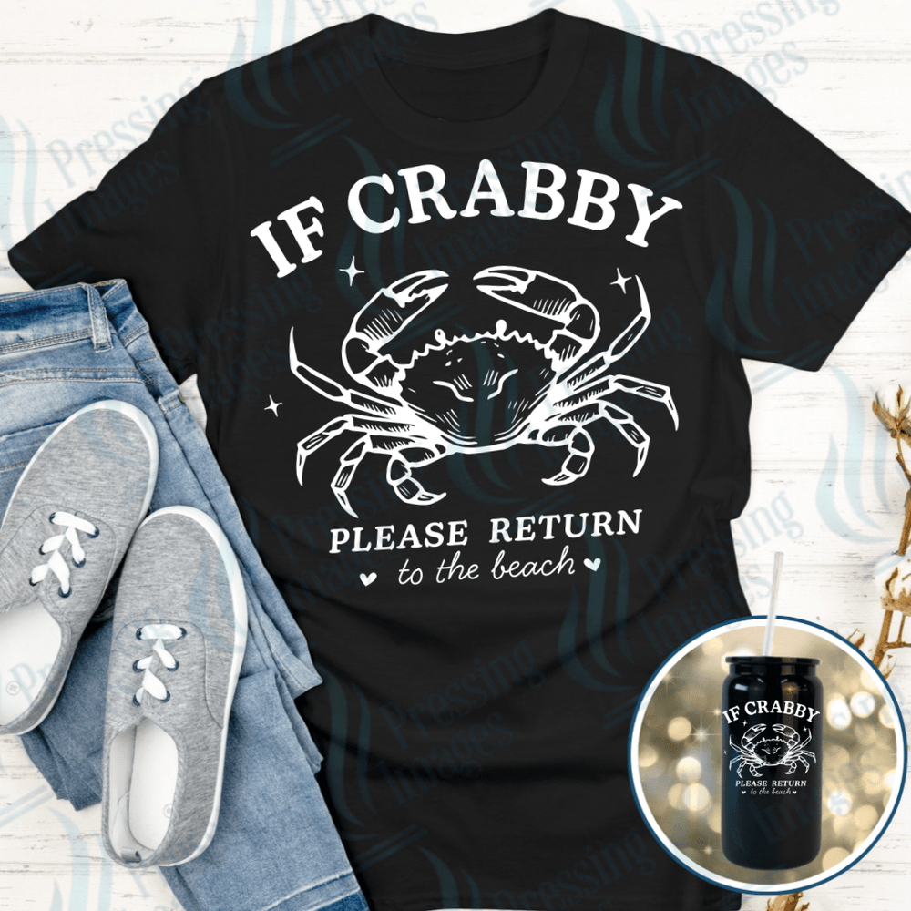 UVD 2429 If Crabby Please Return To The Beach - Pressing Images