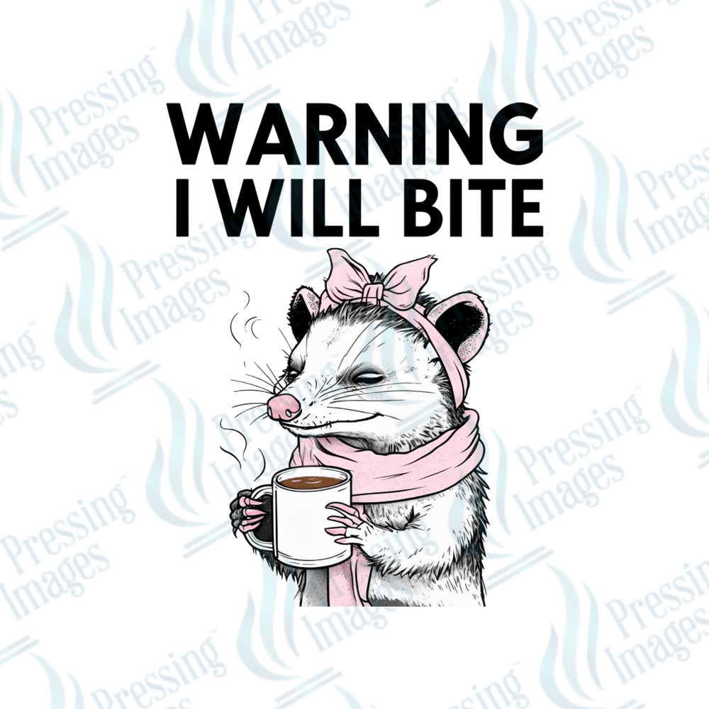 UVD 2435 Warning I Will Bite - Pressing Images