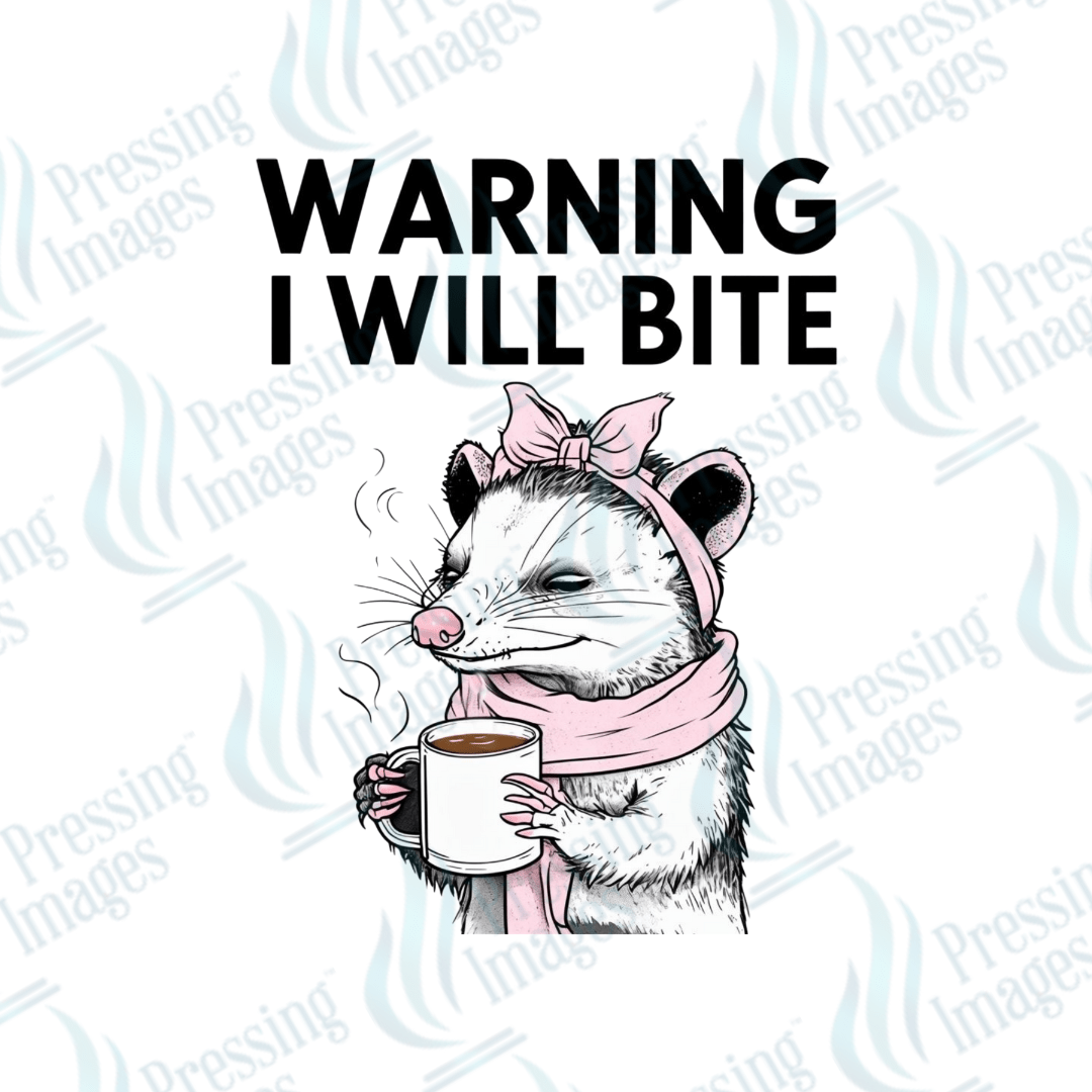 UVD 2435 Warning I Will Bite - Pressing Images