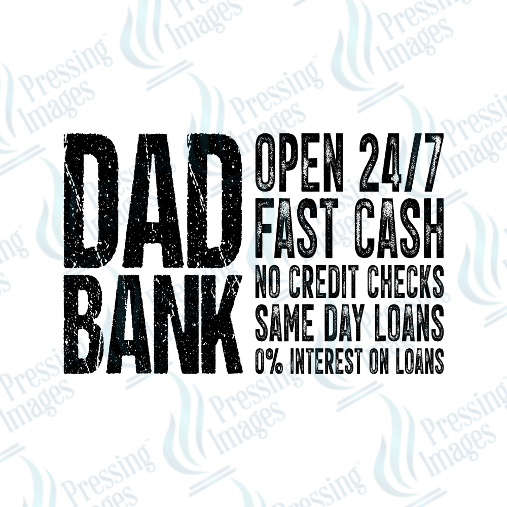 UVD 2436 Dad Bank - Pressing Images