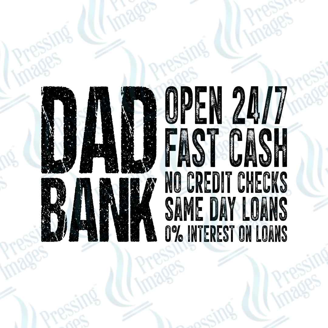 UVD 2436 Dad Bank - Pressing Images