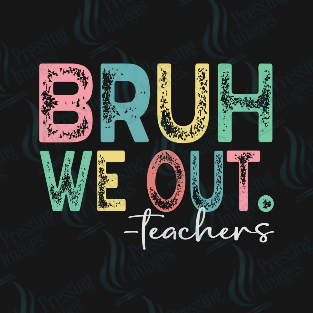 UVD 2442 We Out  Teachers - Pressing Images