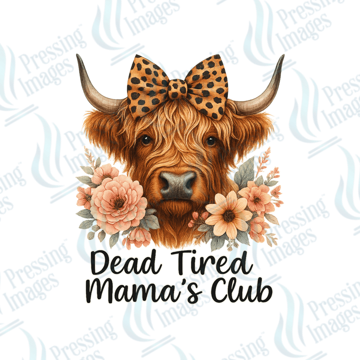 UVD 2444 Dead Tired Mama's Club - Pressing Images