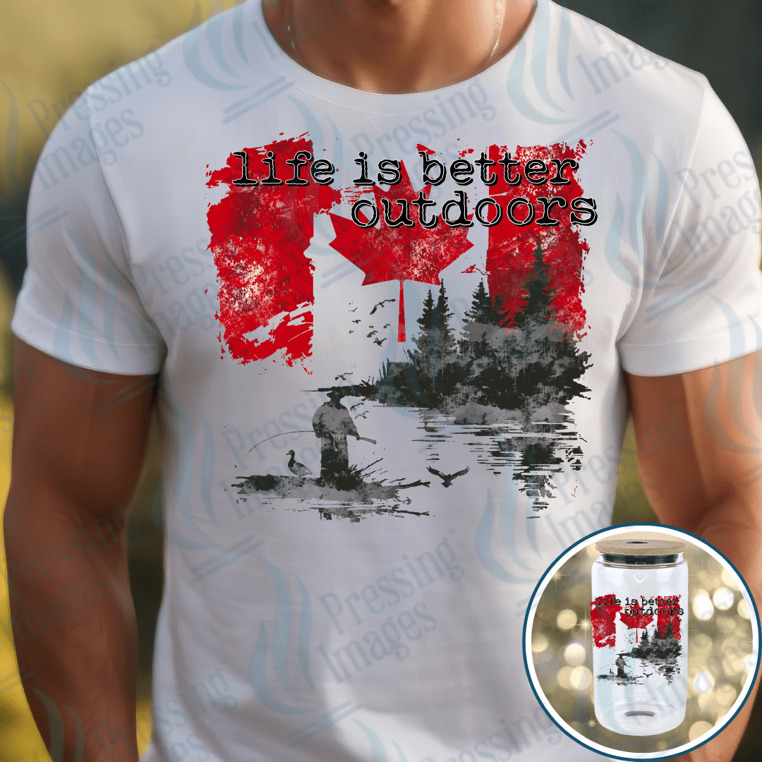 UVD 2447 Life Is Better Outdoors - Pressing Images