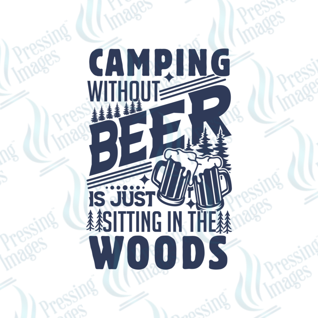 UVD 2451 Camping Without Beer - Pressing Images