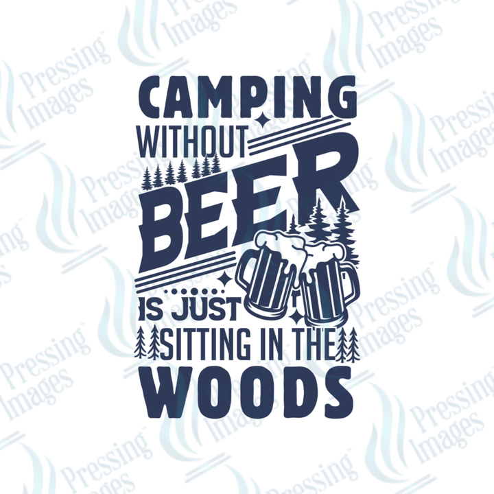 UVD 2451 Camping Without Beer - Pressing Images