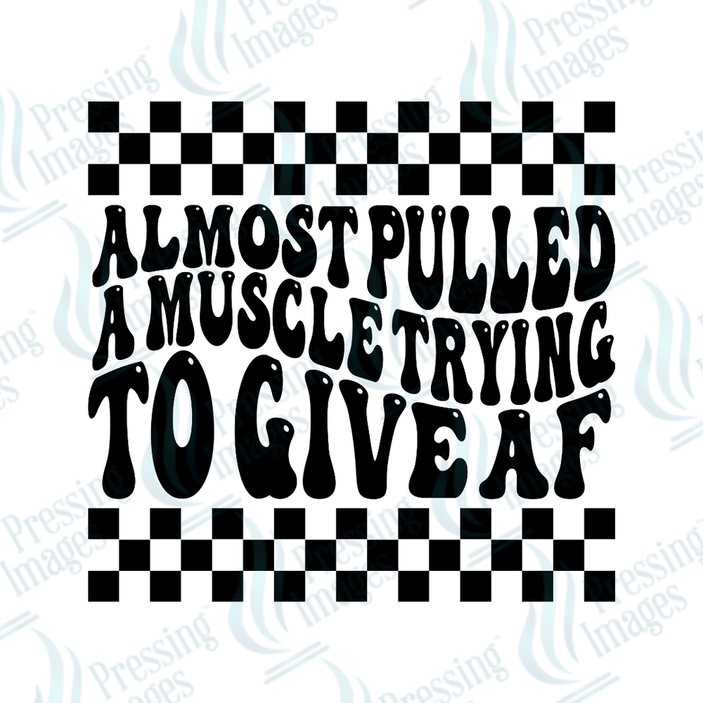 UVD 2453 Almost Pulled A Muscle - Pressing Images