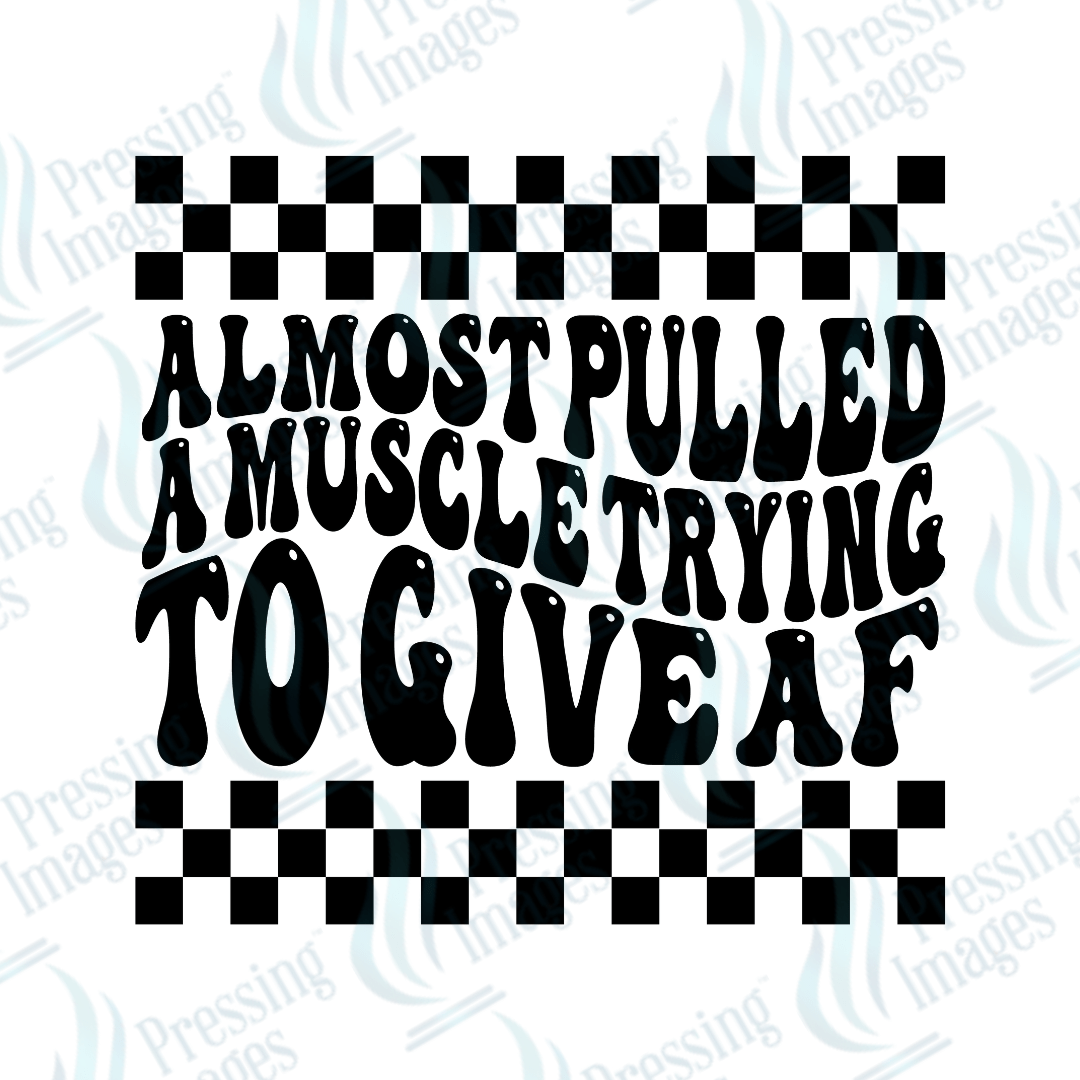 UVD 2453 Almost Pulled A Muscle - Pressing Images