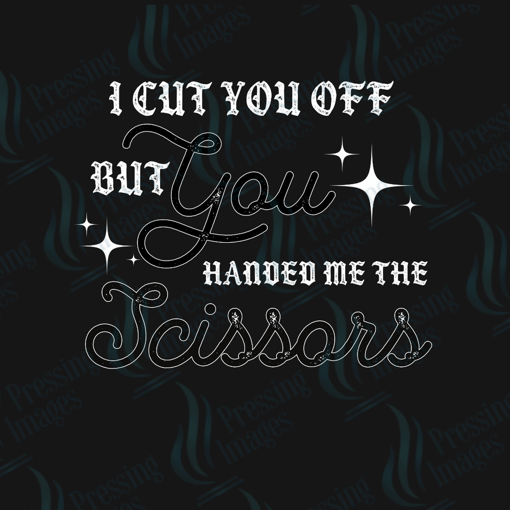 UVD 2463 I Cut You Off - Pressing Images