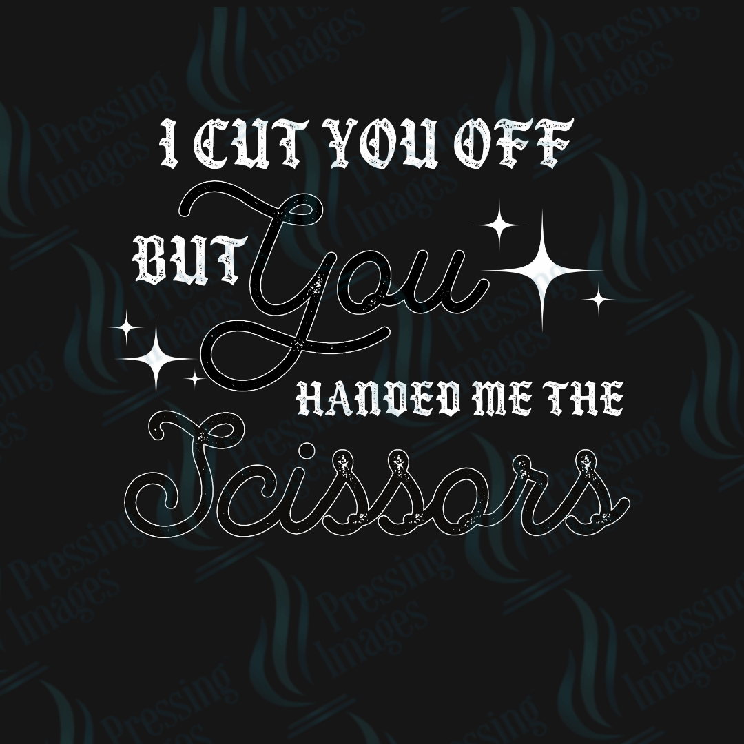 UVD 2463 I Cut You Off - Pressing Images