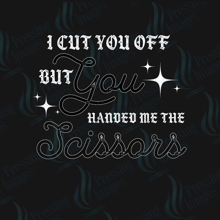 UVD 2463 I Cut You Off - Pressing Images