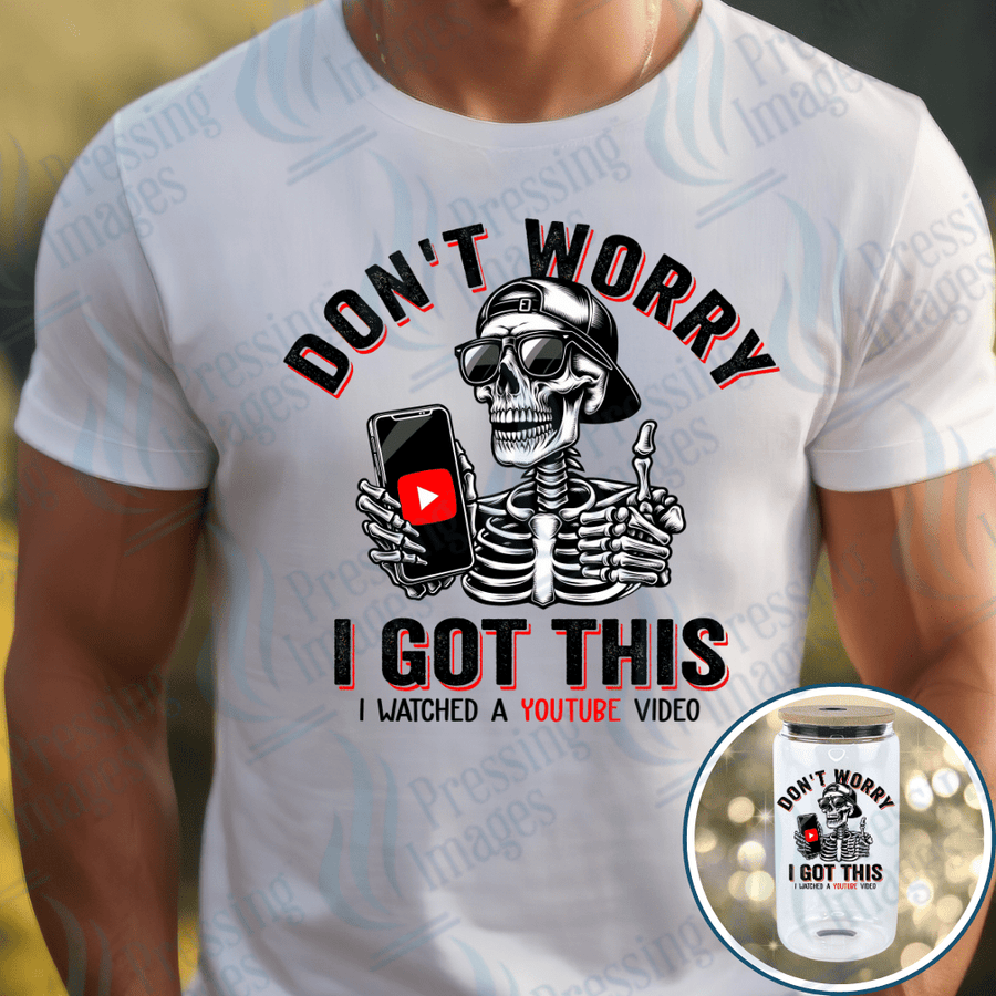 UVD 2470 Don't Worry I Got This - Pressing Images