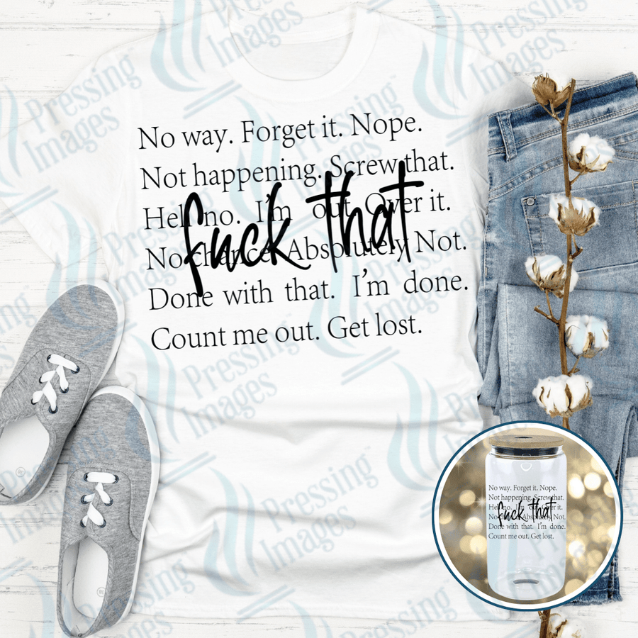 UVD 2472 Fuck That - Pressing Images