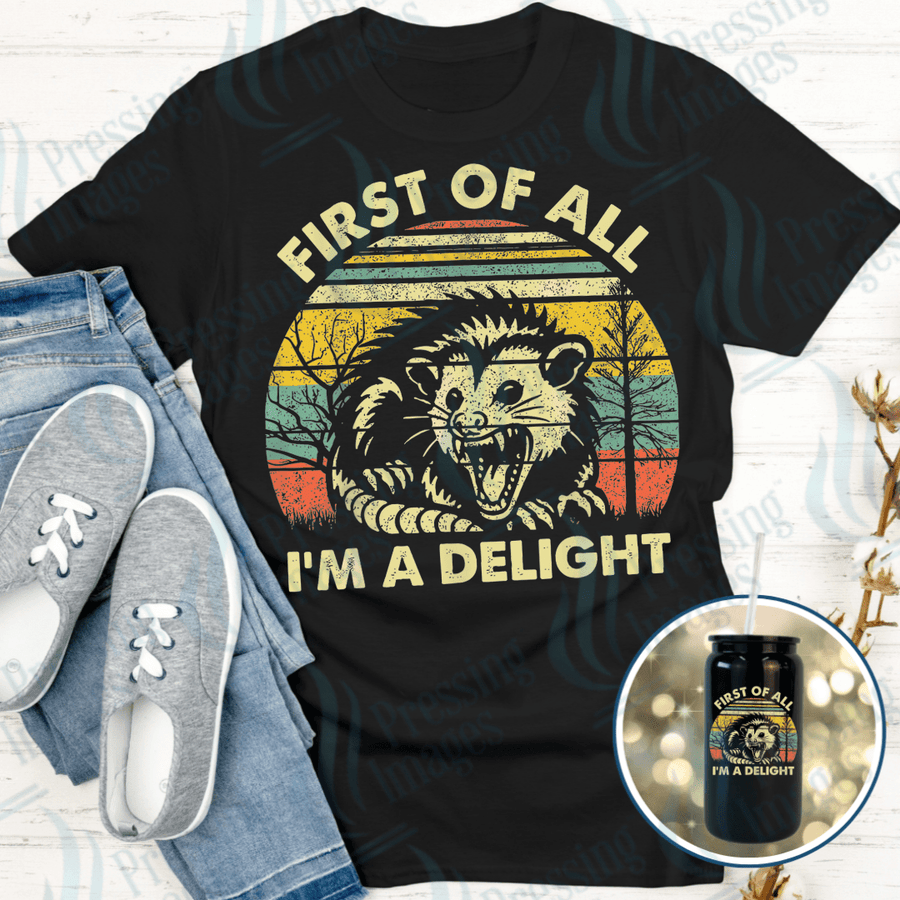 UVD 2490 First Of All I'm A Delight - Pressing Images