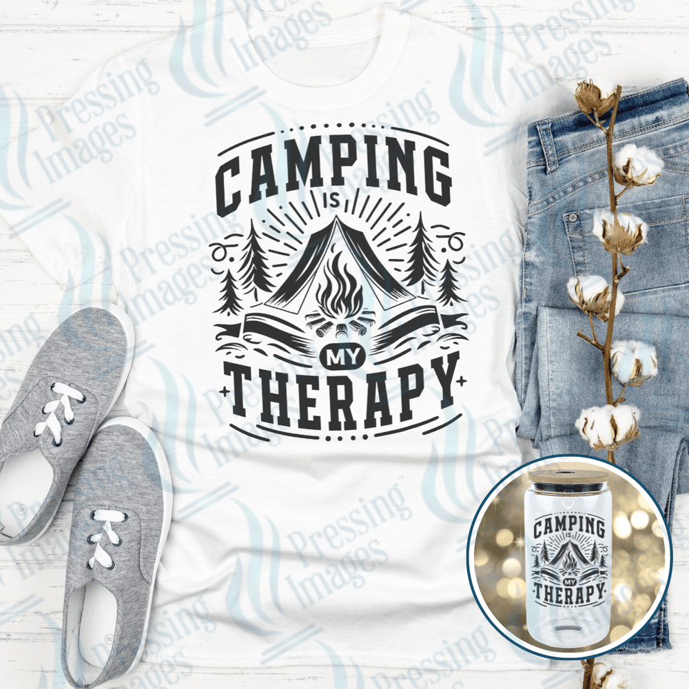 UVD 2502 Camping Is My Therapy - Pressing Images