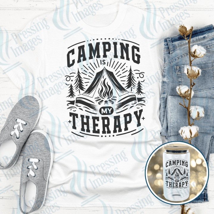 UVD 2502 Camping Is My Therapy - Pressing Images