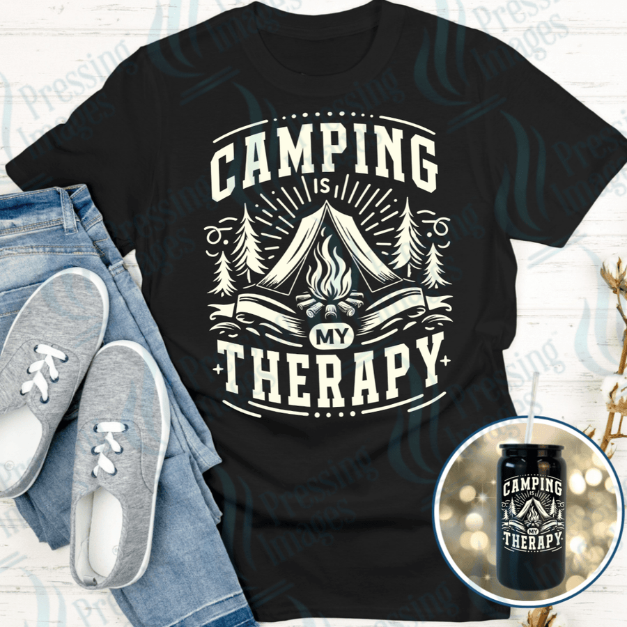 UVD 2502 Camping Is My Therapy - Pressing Images