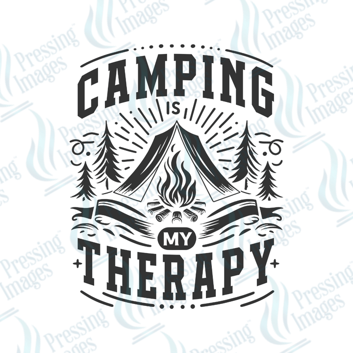UVD 2502 Camping Is My Therapy - Pressing Images