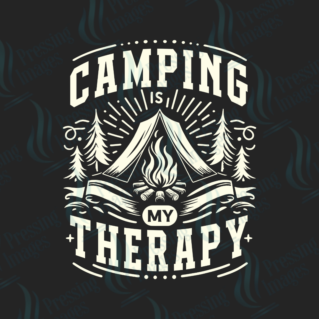 UVD 2502 Camping Is My Therapy - Pressing Images
