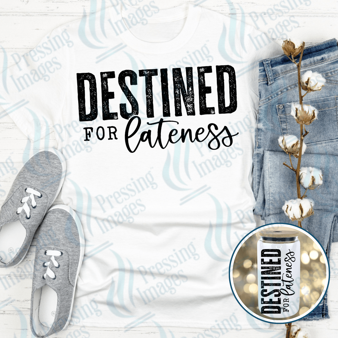 UVD 2503 Destined For Lateness - Pressing Images