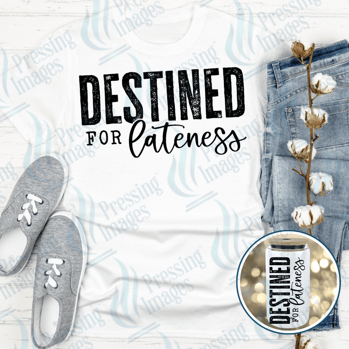 UVD 2503 Destined For Lateness - Pressing Images