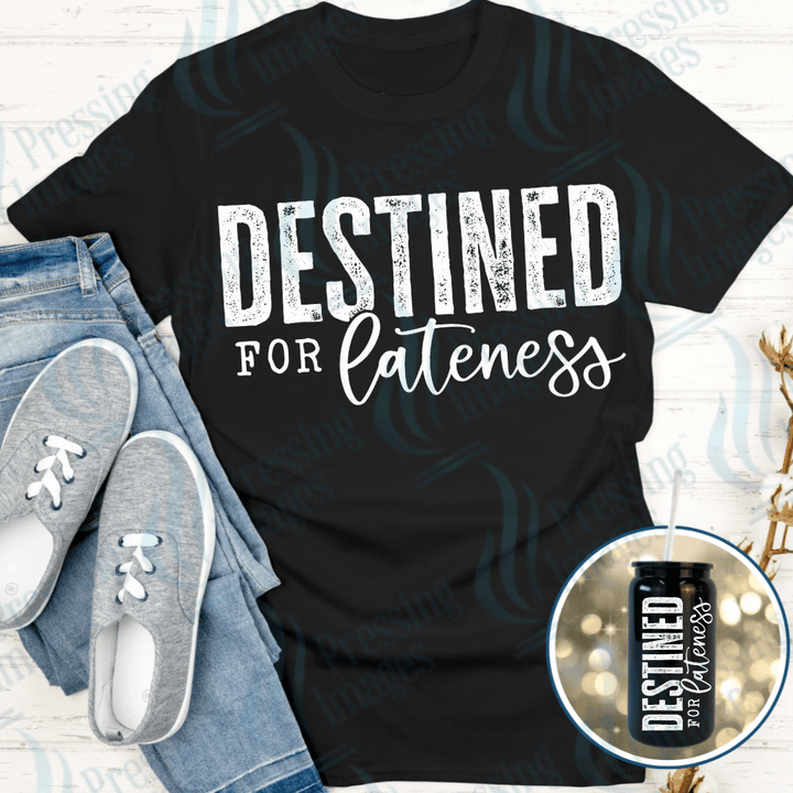 UVD 2503 Destined For Lateness - Pressing Images