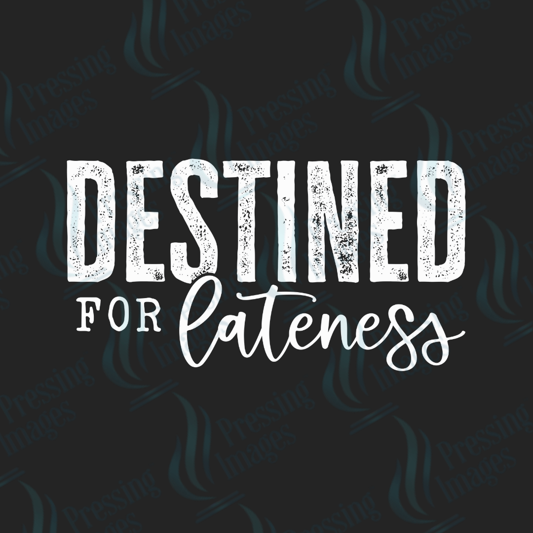 UVD 2503 Destined For Lateness - Pressing Images