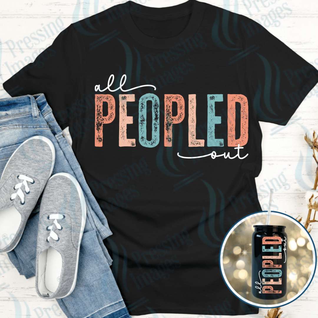 UVD 2505 All Peopled Out - Pressing Images