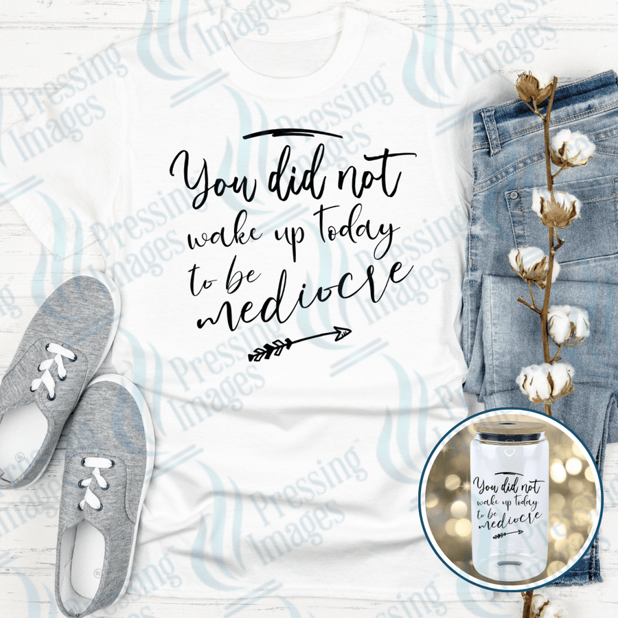 UVD 2513 You Did Not Wake Up To Be Mediocre - Pressing Images