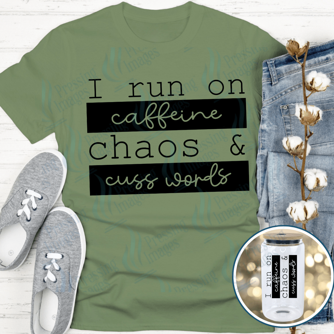 UVD 2514 I Run On Caffeine and Chaos - Pressing Images