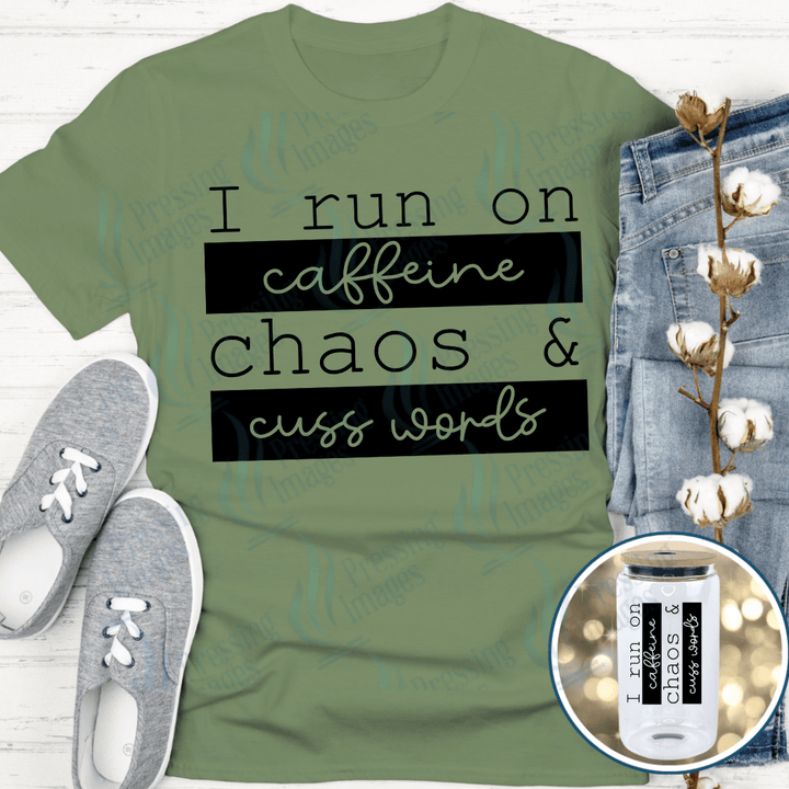 UVD 2514 I Run On Caffeine and Chaos - Pressing Images