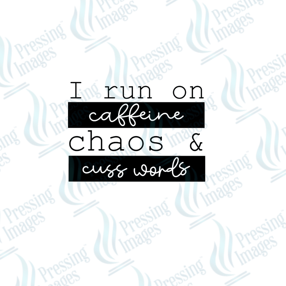 UVD 2514 I Run On Caffeine and Chaos - Pressing Images