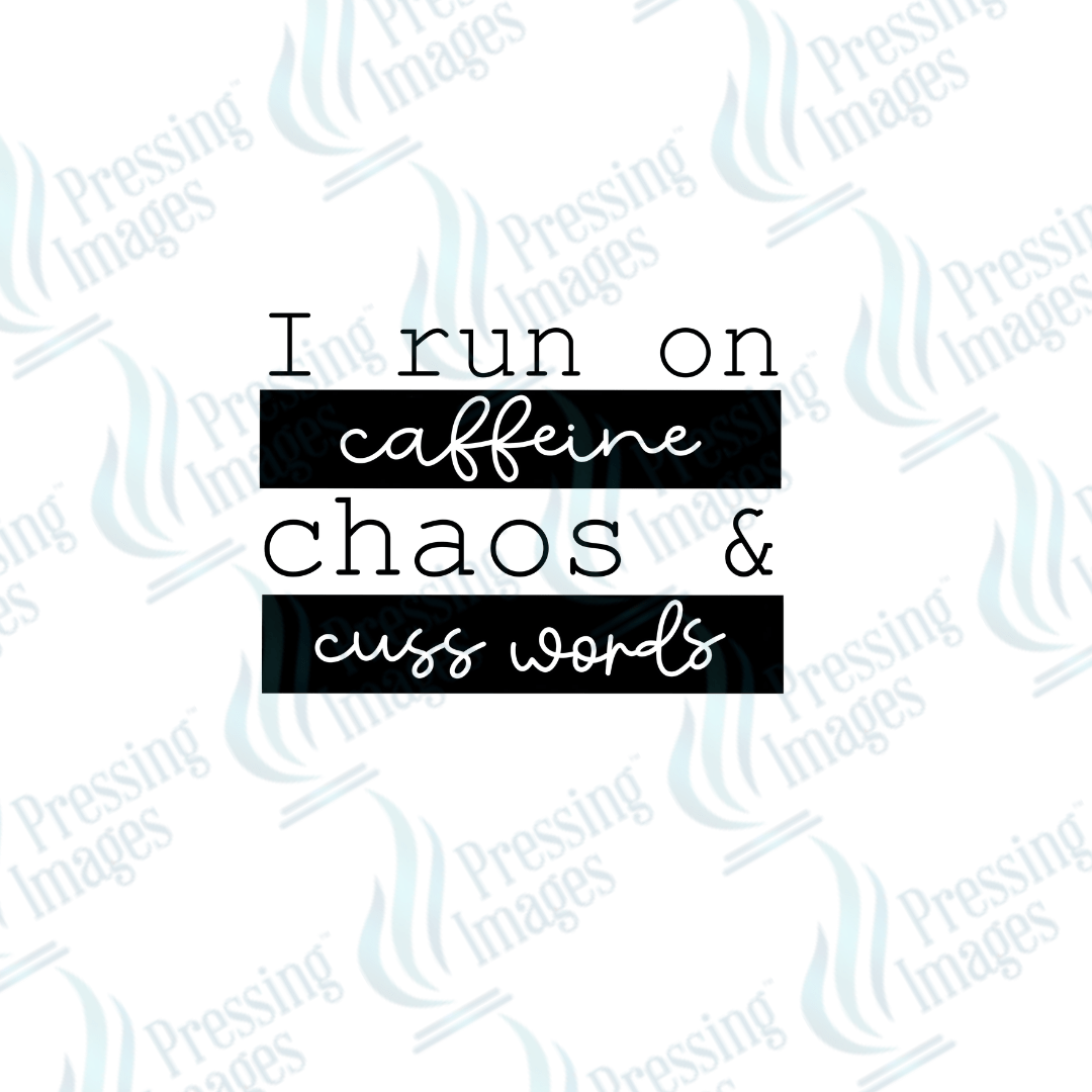 UVD 2514 I Run On Caffeine and Chaos - Pressing Images