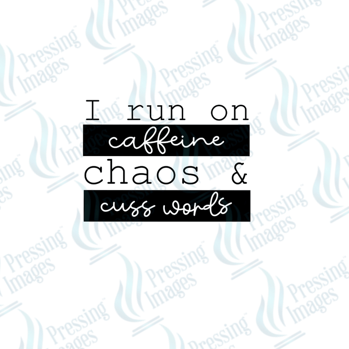 UVD 2514 I Run On Caffeine and Chaos - Pressing Images