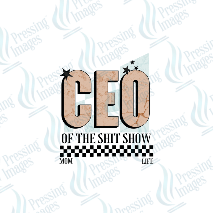 UVD 2515 CEO Of The Shit Show - Pressing Images