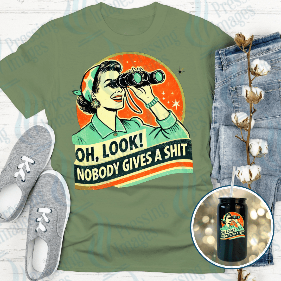 UVD 2521 Oh Look Nobody Gives A Shit - Pressing Images