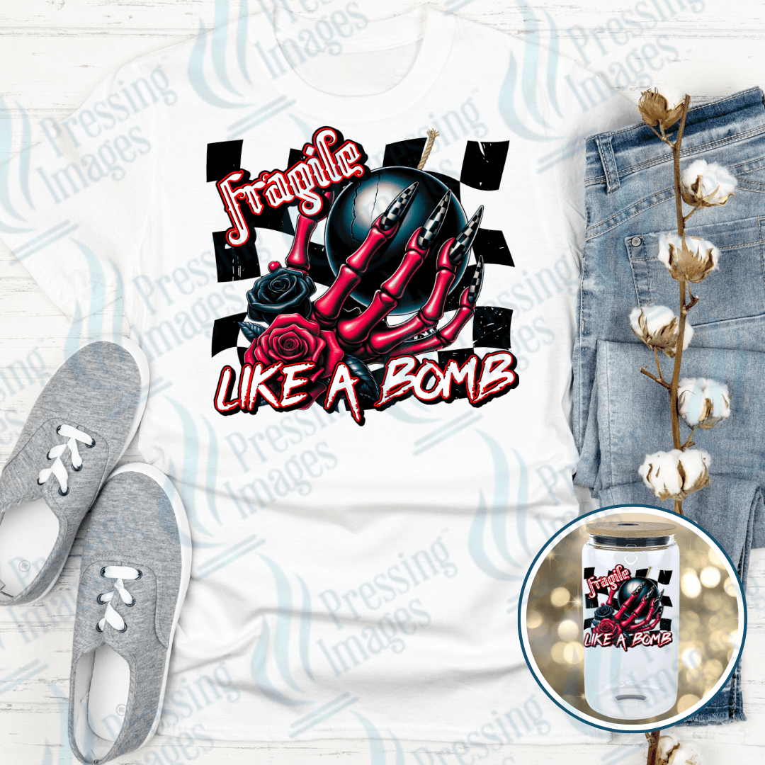 UVD 2529 Fragile Like A Bomb - Pressing Images