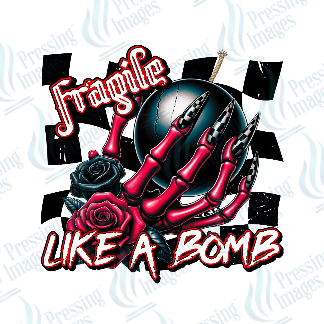 UVD 2529 Fragile Like A Bomb - Pressing Images