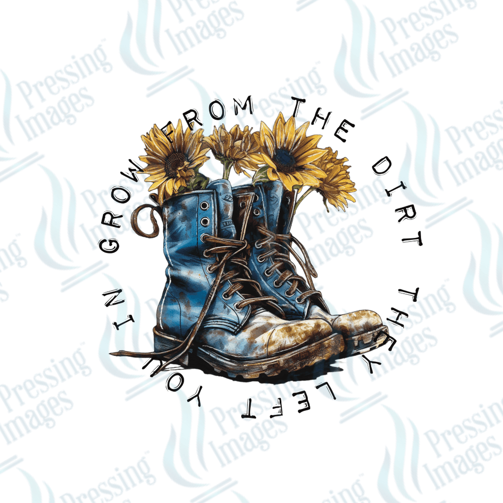 UVD 2532 Grow From The Dirt They Left You In - Pressing Images