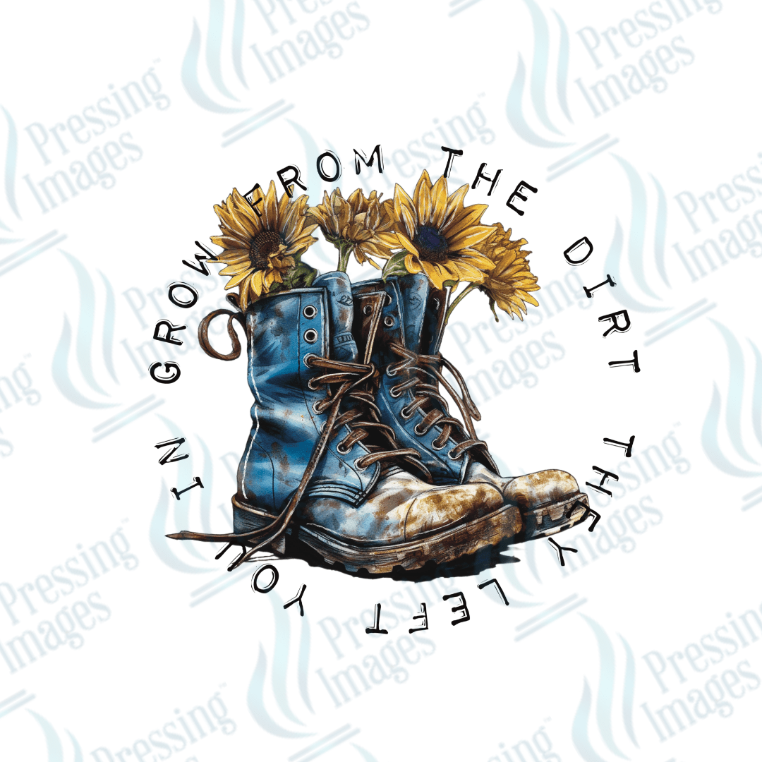 UVD 2532 Grow From The Dirt They Left You In - Pressing Images