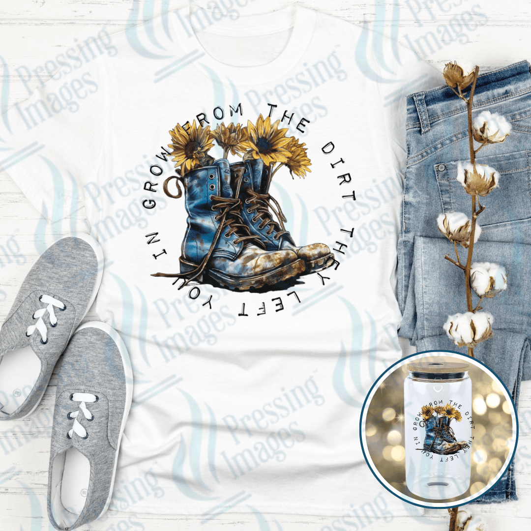 UVD 2532 Grow From The Dirt They Left You In - Pressing Images