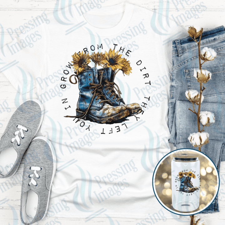 UVD 2532 Grow From The Dirt They Left You In - Pressing Images